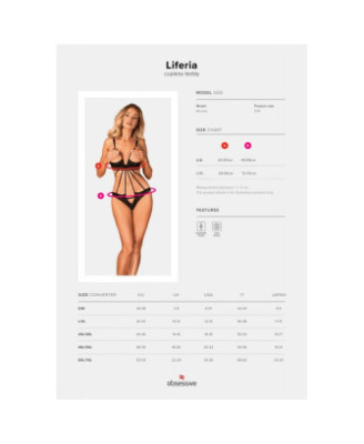 Liferia Body ouvert - Noir
